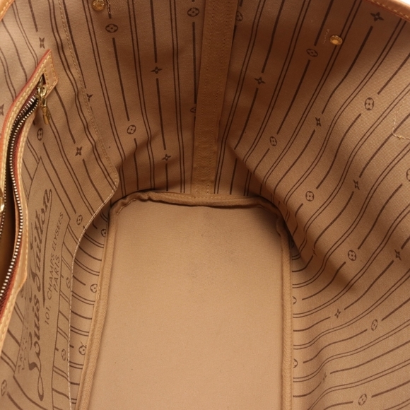 Louis Vuitton Neverfull MM Monogram Shoulder Bag Brown - Picture 4 of 8